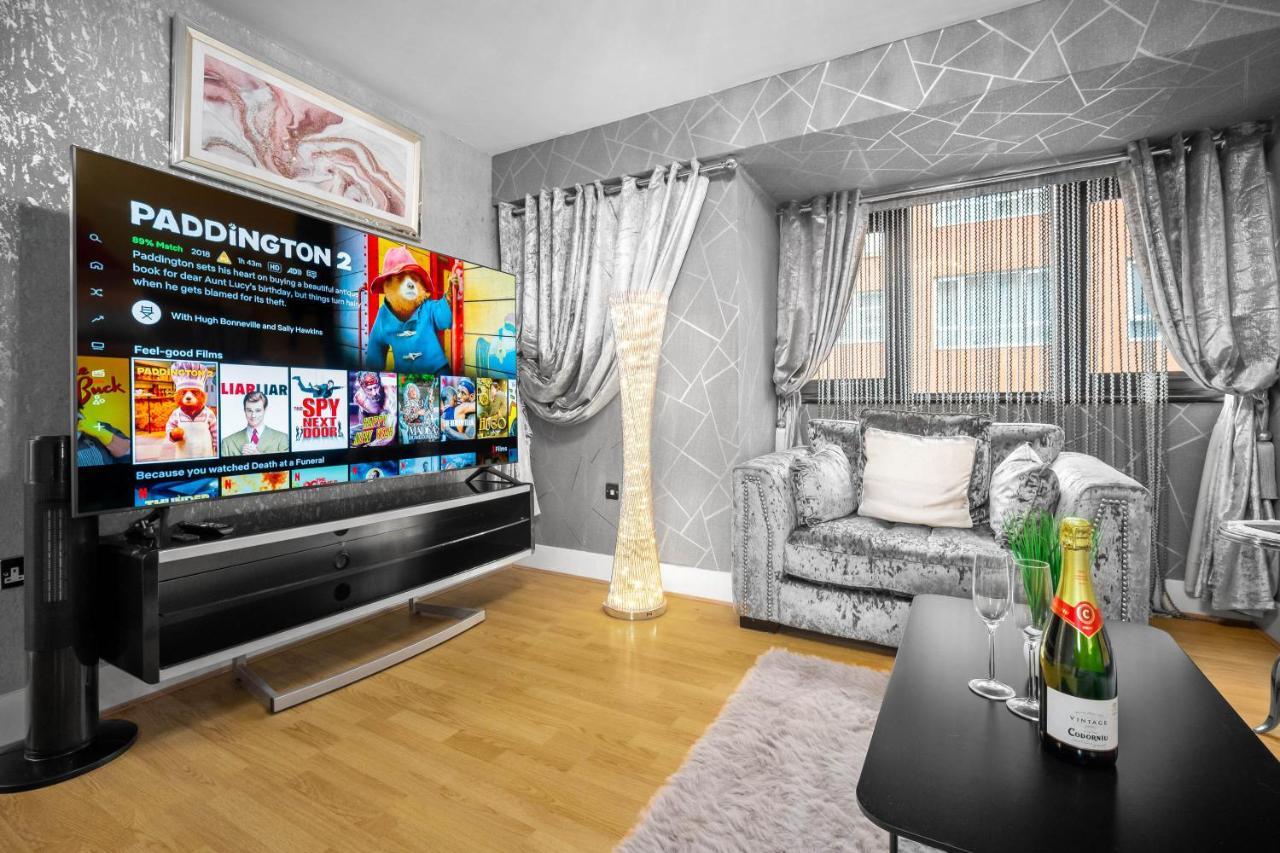 Luxury City Centre Apartment - Parking - Smart Tv - Wifi - Intercom Birmingam Exterior foto